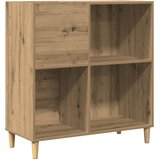 Ormarić za ploče Artisan hrast 84,5x38x89 cm izrađeno drvo | shoptok.hr