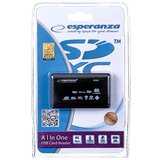 Esperanza EA119 card reader Black USB 2.0 | shoptok.hr