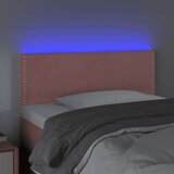  Posteljno vzglavje roza 80x5x78/88 cm žamet, (20736181) | Shoptok.si