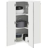  Zidni kutni ormar Lucca Siva sonoma 57 x 57 x 100 cm | shoptok.hr