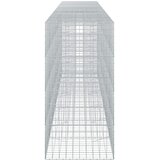  Gabion s žicom debljine 3,5 mm i mrežom 10x10 cm 700x100x200 cm | shoptok.hr