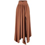 Trendyol Skirt - Brown - Maxi Cene
