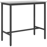  Stol Siva Sonoma 100 x 50 x 90,5 cm Inženjerska drva i čelik | Eponuda.com
