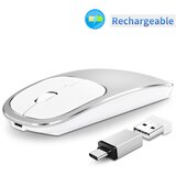 INF Tiha Brezžična Optična Miška BNH-WL-59 z Dvojnim Načinom Povezave Silver, (5000071619) Cene