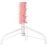 Tanka umjetna polovica božićnog drvca sa stalkom roza 150 cm | shoptok.hr