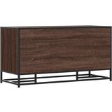 vidaXL Klupa za cipele smeđi hrast Konstruirano drvo i metal | shoptok.hr