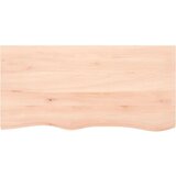 Stolna ploča 100 x 50 x 4 cm od netretirane masivne hrastovine | shoptok.hr
