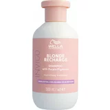 Wella Invigo Blonde Recharge Cool Blonde Color Refreshing Shampoo - 300 ml