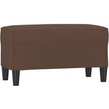  Klupa smeđa 70 x 35 x 41 cm od umjetne kože | shoptok.hr