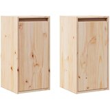  Zidni ormarići 2 kom 30 x 30 x 60 cm od masivne borovine | shoptok.hr