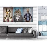  Slika - Menagerie (3 Parts) 120x60 | shoptok.hr