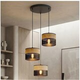  visilica na sajli karbon 3xE27/15W/230V crna/braon | Eponuda.com