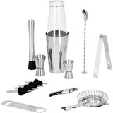  Barski set s Boston shakerom, 14 dijelova, nehrđajući čelik | shoptok.hr