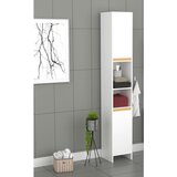 MID.YOU Visoka Omara Malira, Bela, Barva Hrasta | Shoptok.si