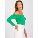 BASIC Feel Good Blouse-RV-BZ-4692.88-green | Shoptok.si