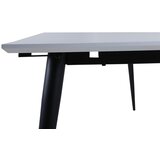 Venture Home Jimmy rastezljivi pravokutni blagovaonski stol 195 × 90 cm, bijeli | shoptok.hr