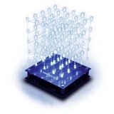 Whadda WSL8018B LED komplet 3D-LED-Cube 5 x 5 x 5 (plava LED) Cijene