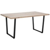 Bessagi Home moderna jedilna miza dave, hrast, črna | Shoptok.si