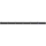  Povišeni vrtni krevet Antracit 600 x 80 x 24 cm | shoptok.hr