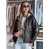DStreet Kurtka damska przejściowa pikowana z kapturem NIVESSO czarna | Shoptok.si