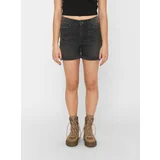 Noisy May Grey Denim Shorts Miley - Women