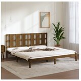  Za krevet od masivne borovine boja meda 200 x 200 cm | shoptok.hr