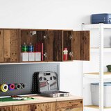  Garažni zidni ormarići 2 kom boja drva od konstruiranog drva | shoptok.hr