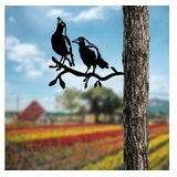 WALLXPERT Dekorativna figura Ptica na grani 09, 45x39 cm, 1,5 mm | Eponuda.ba