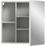 XXXL Omara Z Ogledalom Copa, Sive Barve | Shoptok.si