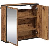  Polica na zidu s policom Zidne Staro drvo 65 x 20 x 60 cm | shoptok.hr