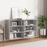 vidaXL Komoda siva sonoma 103,5x35x70 cm inženirski les Cene