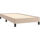  Za krevet boja cappuccina 90x200 cm od umjetne kože | shoptok.hr