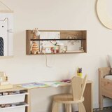  Polica za časopise s policom Umjetnički hrast 80 x 12 x 30 cm | shoptok.hr