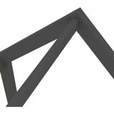  Za dječji krevet s ladicom tamnosivi 70 x 140 cm borovina | shoptok.hr