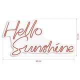 WALLXPERT dekorativna plastična led rasveta hello sunshine red | ePonuda.com