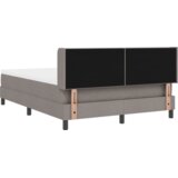  Krevet s opružnim okvirom s madracem taupe 140x200 cm Tkanina | shoptok.hr