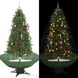  Božićno drvce koje sniježi sa stalkom zeleno 190 cm | shoptok.hr
