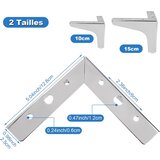 MIVIDE 8x kovinske noge za pohištvo 10cm | Shoptok.si