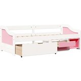 vidaXL Dnevna postelja z 3 predalibrez vzmetnice IRUN 90x200cm | Shoptok.si