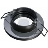 LED-LABS Stropna vgradna svetilka AQUA IP44 - črna | Shoptok.si