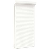 vidaXL Rolete iz aluminija 110x220 cm bele | Shoptok.si