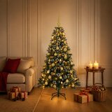  Umjetno božićno drvce s kuglicama 300 LED lampica | shoptok.hr