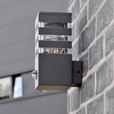  Spoljno zidno svetlo sa senzorom TEKSAS 1xE27/12W/230V IP44 antracit | Eponuda.com