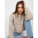 BADU Sweater-BA-SW-8056.21P-dark beige | Shoptok.si