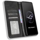 INORCO Za Asus ROG Phone 7 5G Retro PU usnjeni ovitek, stojalo, denarnica, magnetno zapiranje, etui za mobilni telefon, (22036695) | Shoptok.si