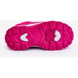 Big Star Children's Fleece-Lined Lace-up Snow Boots Pink | shoptok.hr