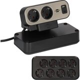  Breenstuhl 1153580200 power extension 2 m 10 AC outlet(s) Indoor Black, Silver | shoptok.hr