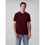 Calvin Klein Jeans Majica karminsko rdeča | Shoptok.si