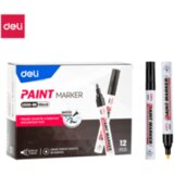 Deli paint marker crni - okrugli vrh 2mm EU500-BK | ePonuda.com