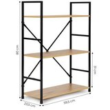Modern Home polica za knjige loft 3 (CWJ602480LGO) | ePonuda.com